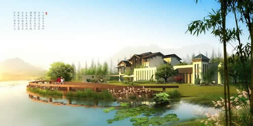 滨江公园带(图5)